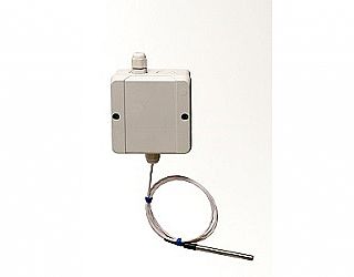 Type 126-I - A temperature transducer for outdoor installation built up of sealed box cable port and end sensing